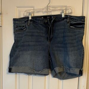Kut from the Kloth Blue Denim Shorts